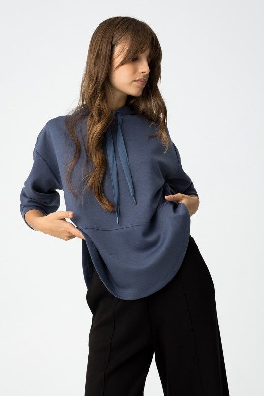 SUDADERA CALY AZUL