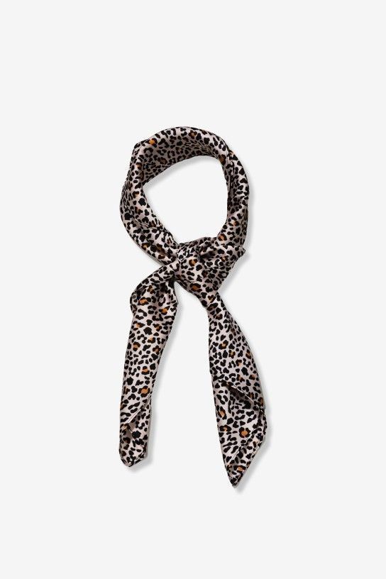 BANDANA ANIMAL PRINT SATINADA