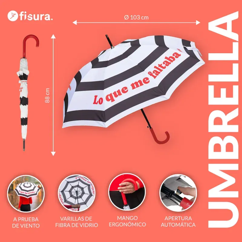 PARAGUAS "LO QUE ME FALTABA"