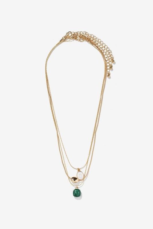 COLGANTE VERDE Y BLANCO