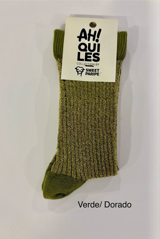 CALCETINES LUREX (varios colores)