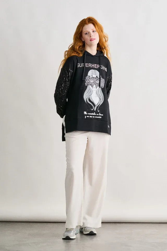 SUDADERA HEROINA SUDADERA HEROINA