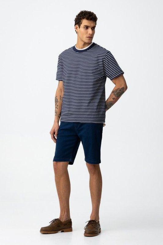 PANTALÓN INDIGO KNIT 53 OSCURO