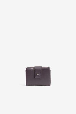 MONEDERO MORADO ANIMAL PRINT MONEDERO MORADO ANIMAL PRINT