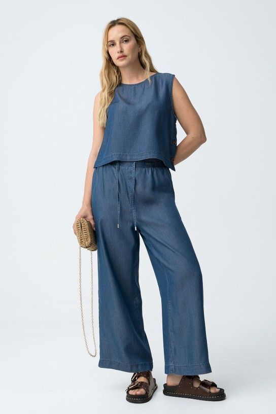 PANTALÓN FRANCESCA VAQUERO