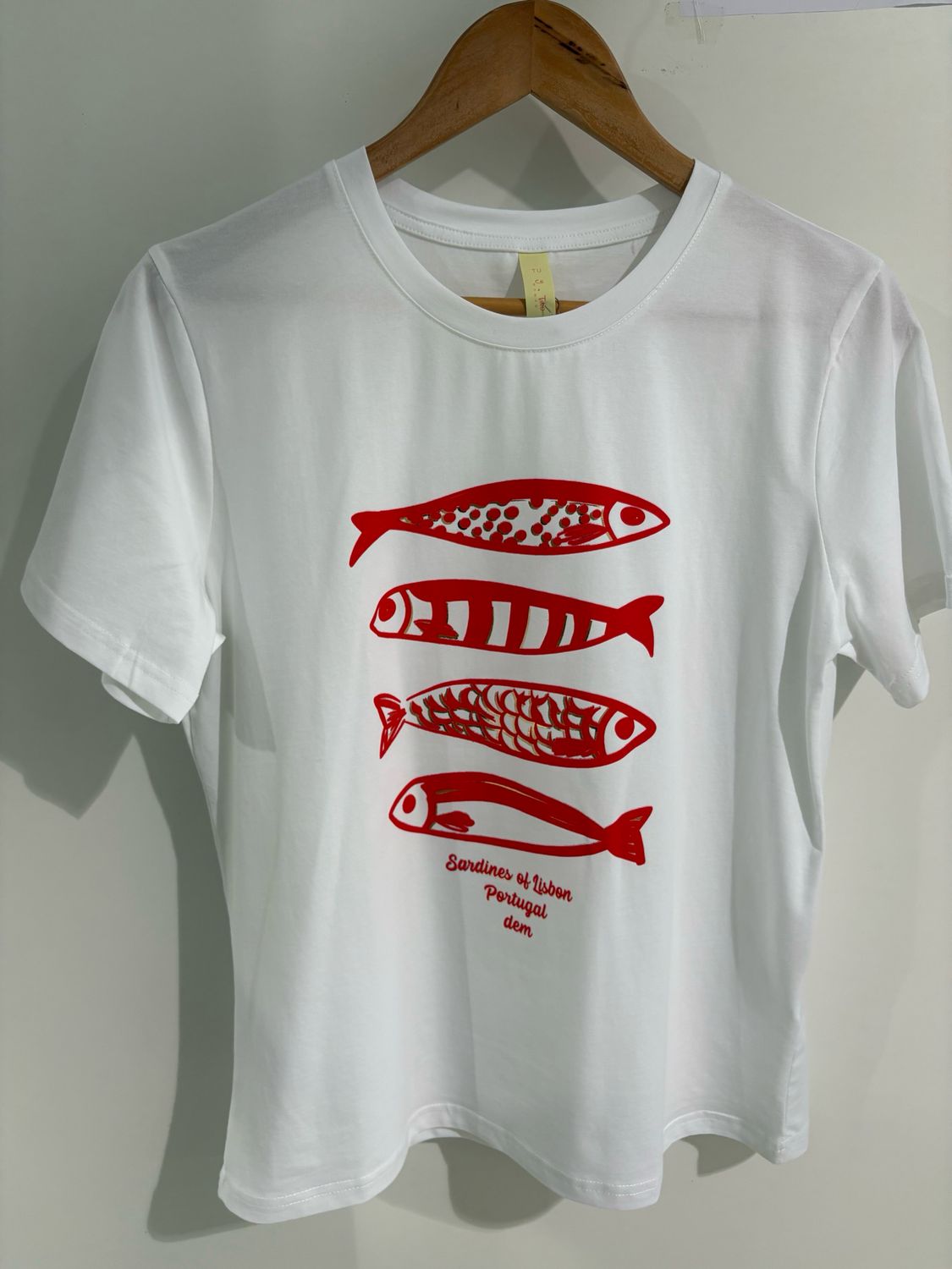 CAMISETA SARDINA ROJA