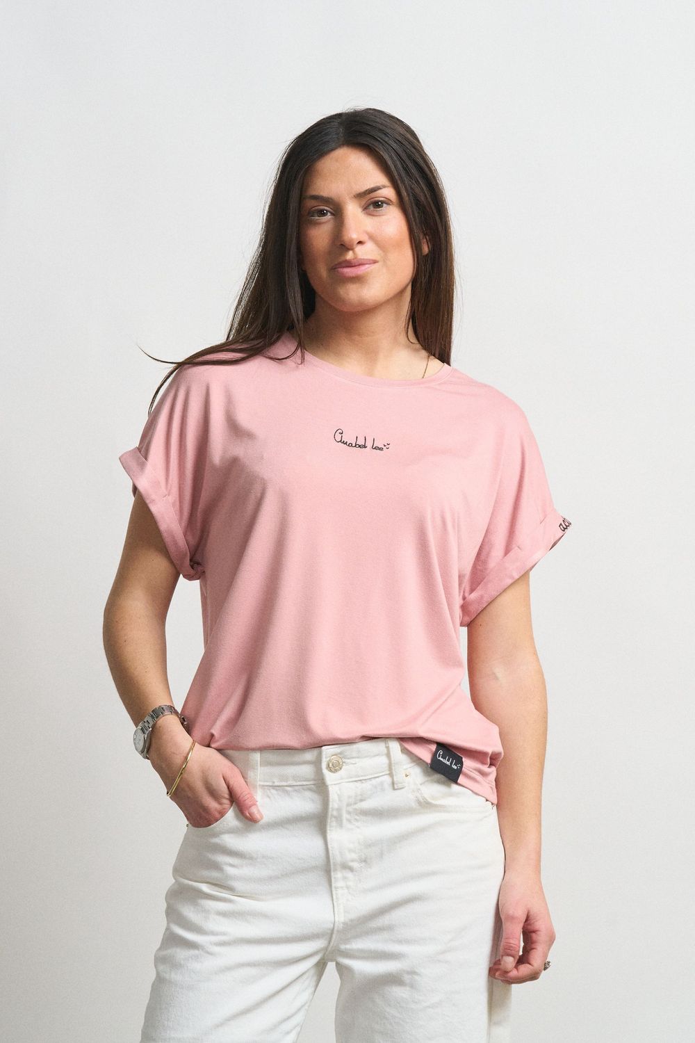 CAMISETA BÁSICA ROSA