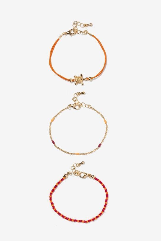 PACK 3 PULSERAS TORTUGA