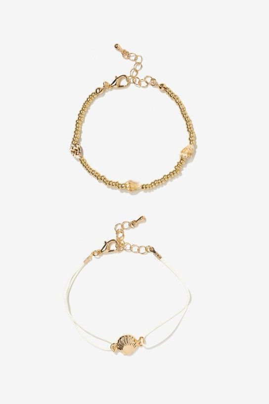 PACK DOS PULSERAS BLANCAS