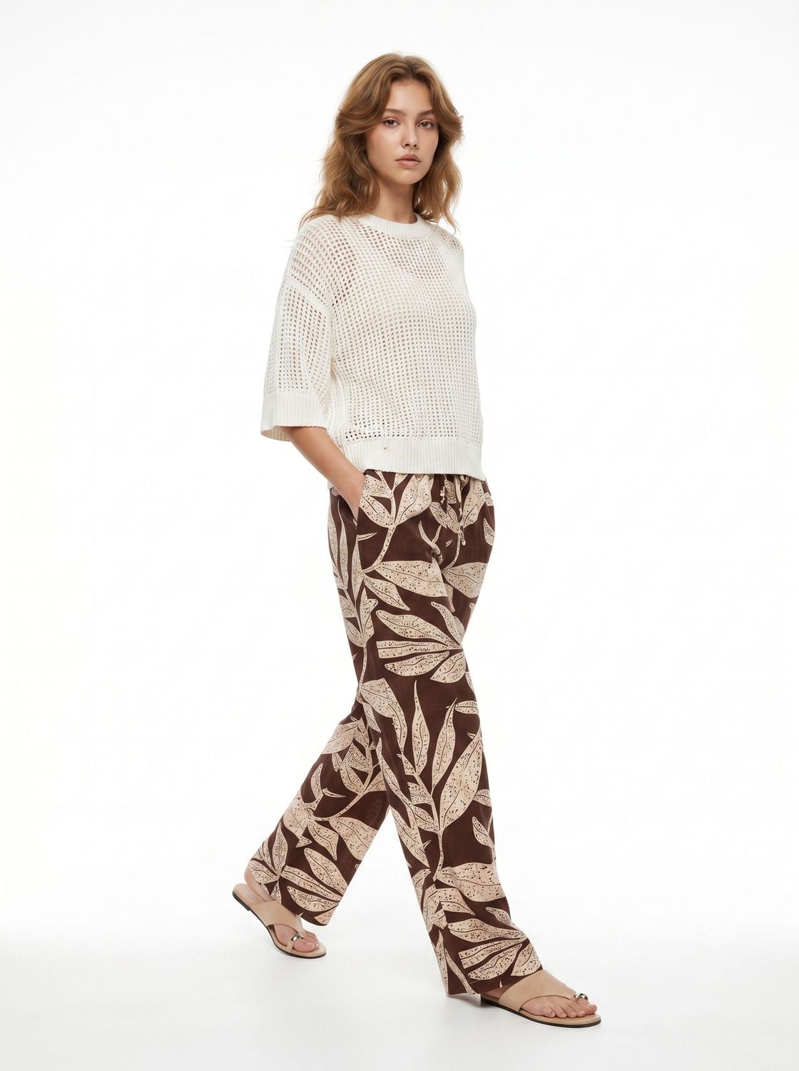 PANTALÓN RUTHY MARRÓN