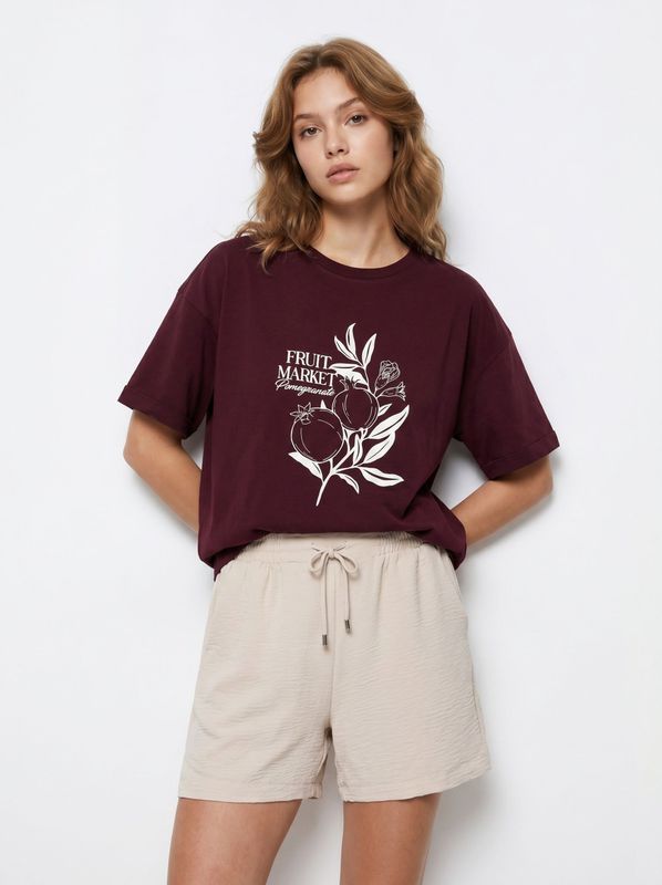 CAMISETA ROSALIA MORADA