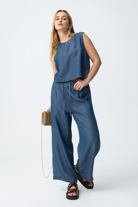 PANTALÓN FRANCESCA VAQUERO