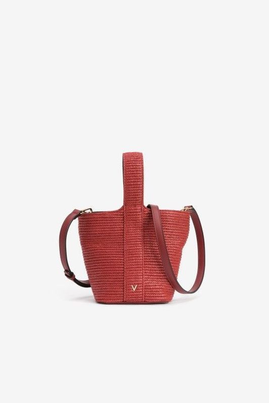 BOLSO BUCKET ROJO
