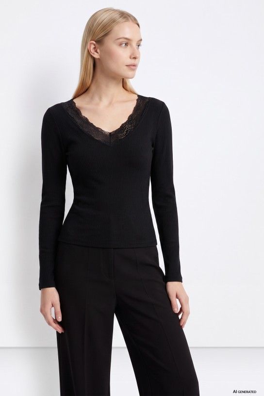 CAMISETA ICY NEGRA