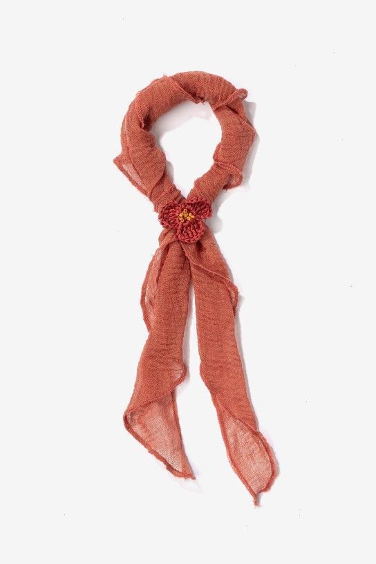 BANDANA CROCHET FLOR