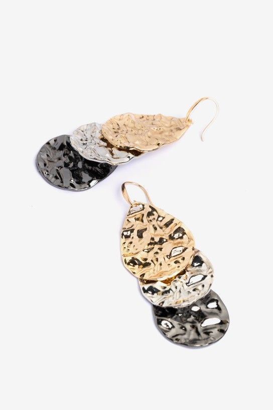 PENDIENTES 3 METALES