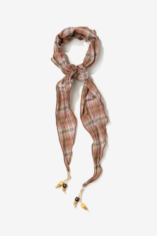 BANDANA CUADROS MARRÓN
