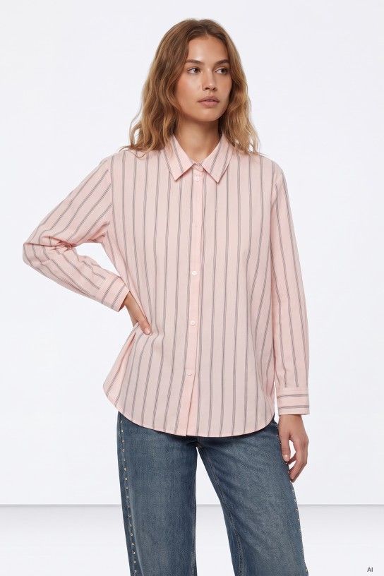 CAMISA OXFORD ROSA