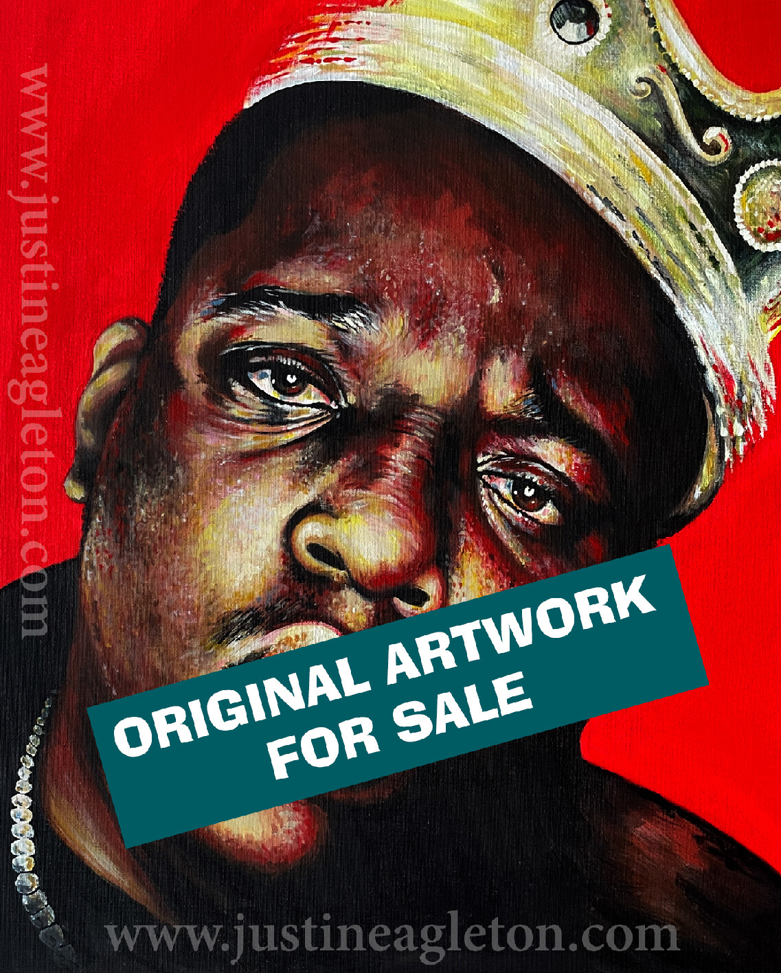 Notorious BIG                                                                                  ORIGINAL PAINTING