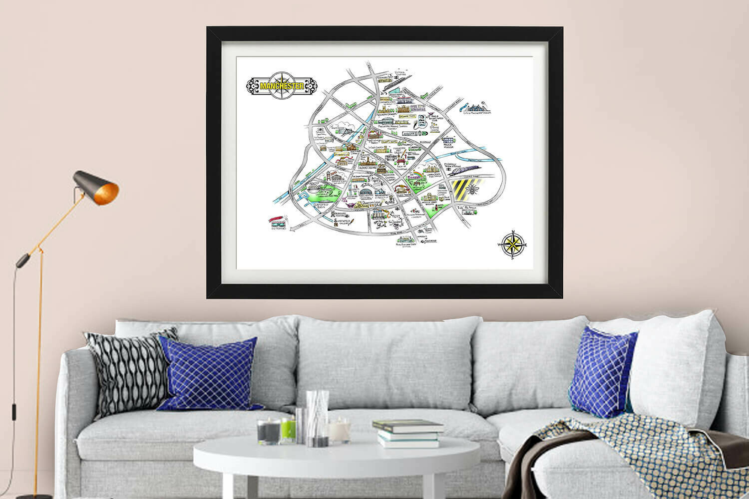 Manchester Map