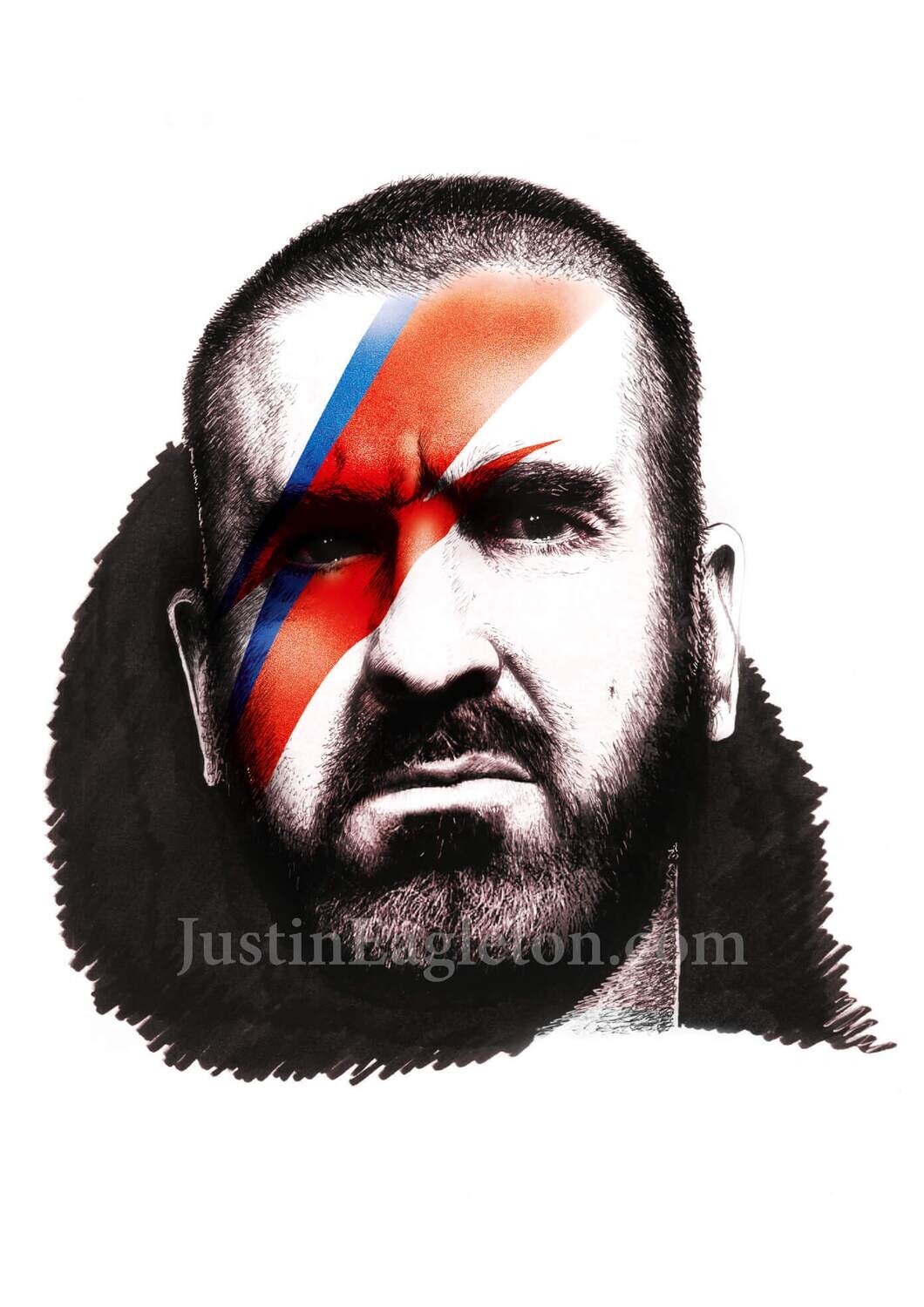 Eric Cantona REBEL PORTRAIT
