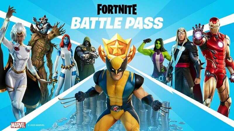 FORTNITE SEASON 4 - CHAPTER 2 BATTLE PASS