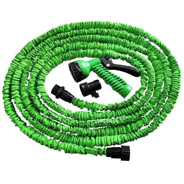 flexibler Gartenschlauch mit Brause 30 m flexibler Gartenschlauch mit Brause 30 m