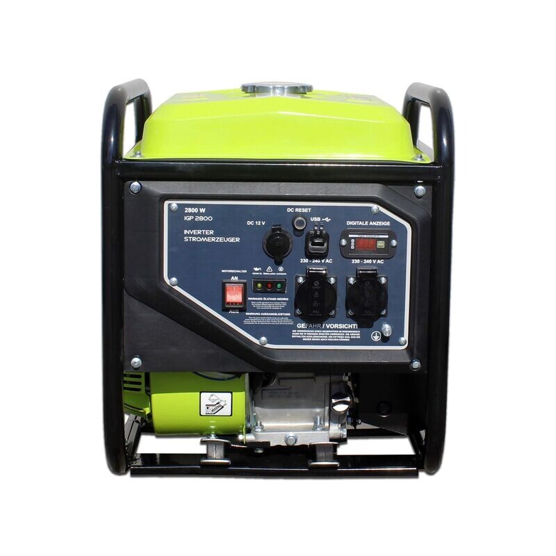 Stromerzeuger Inverter Generator Notstromaggregat Benzin 2800 W 2x 230 V tragbar Stromerzeuger Inverter Generator Notstromaggregat Benzin 2800 W 2x 230 V tragbar