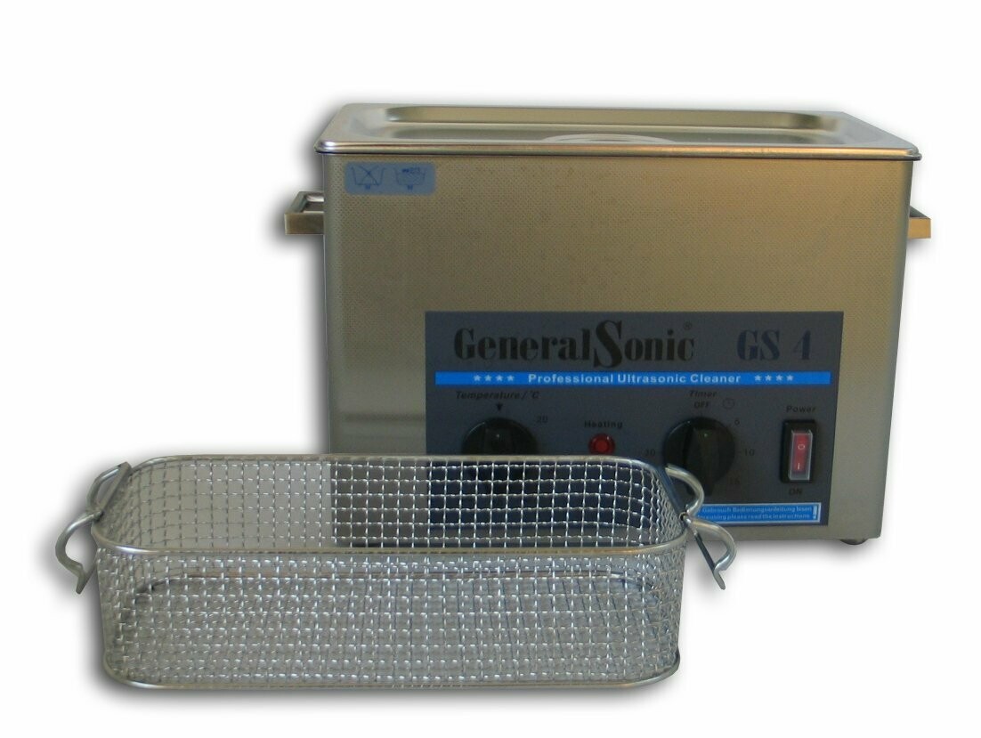 Ultraschall-Reinigungsgerät GS-4. Ultraschall-Reinigungsgerät GS-4.