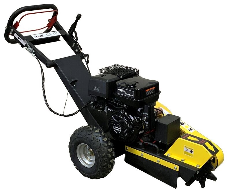 montierte Stubbenfräse 18,25 PS 457 ccm QSF 18E