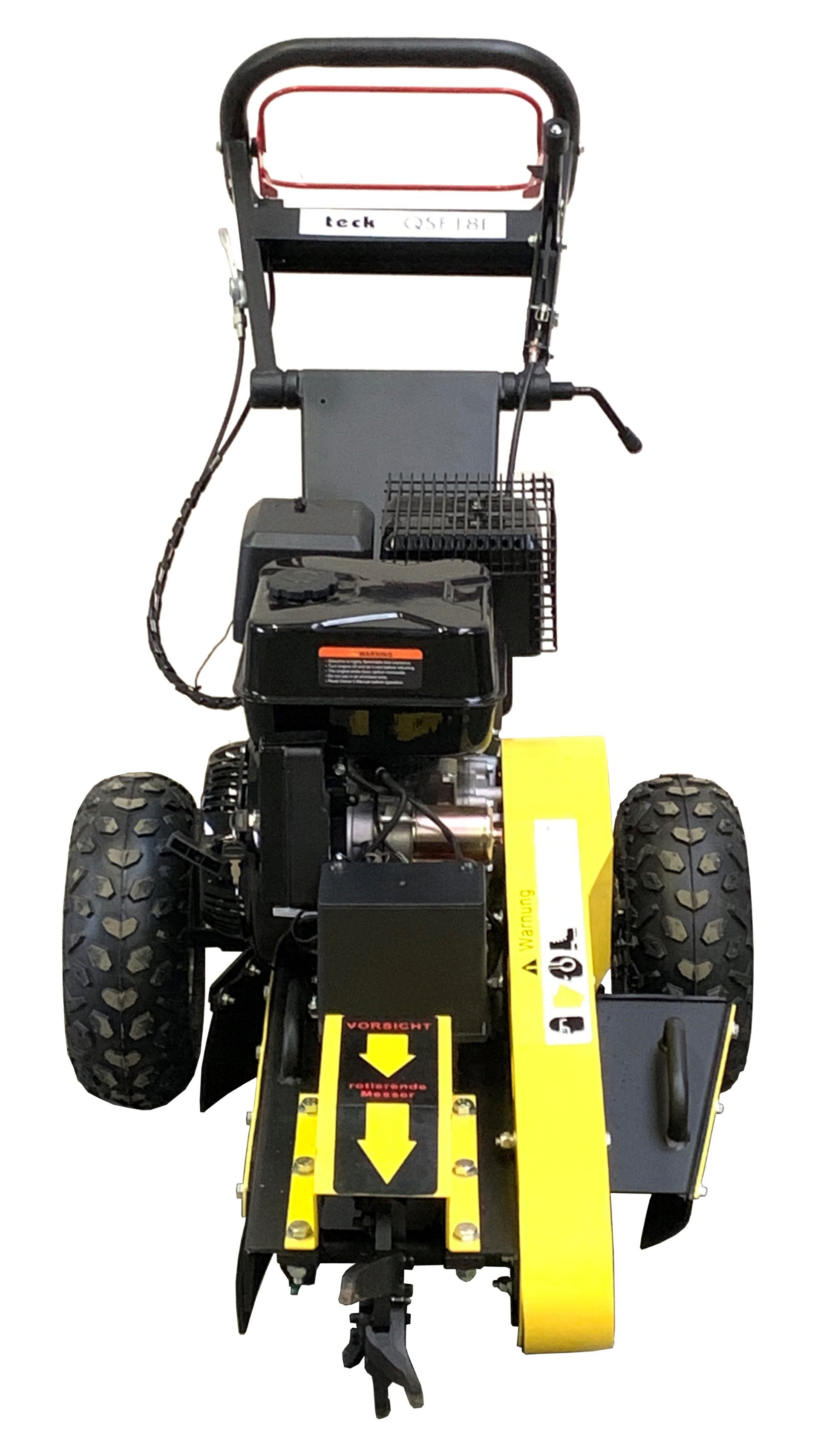 montierte Stubbenfräse 18,25 PS 457 ccm QSF 18E