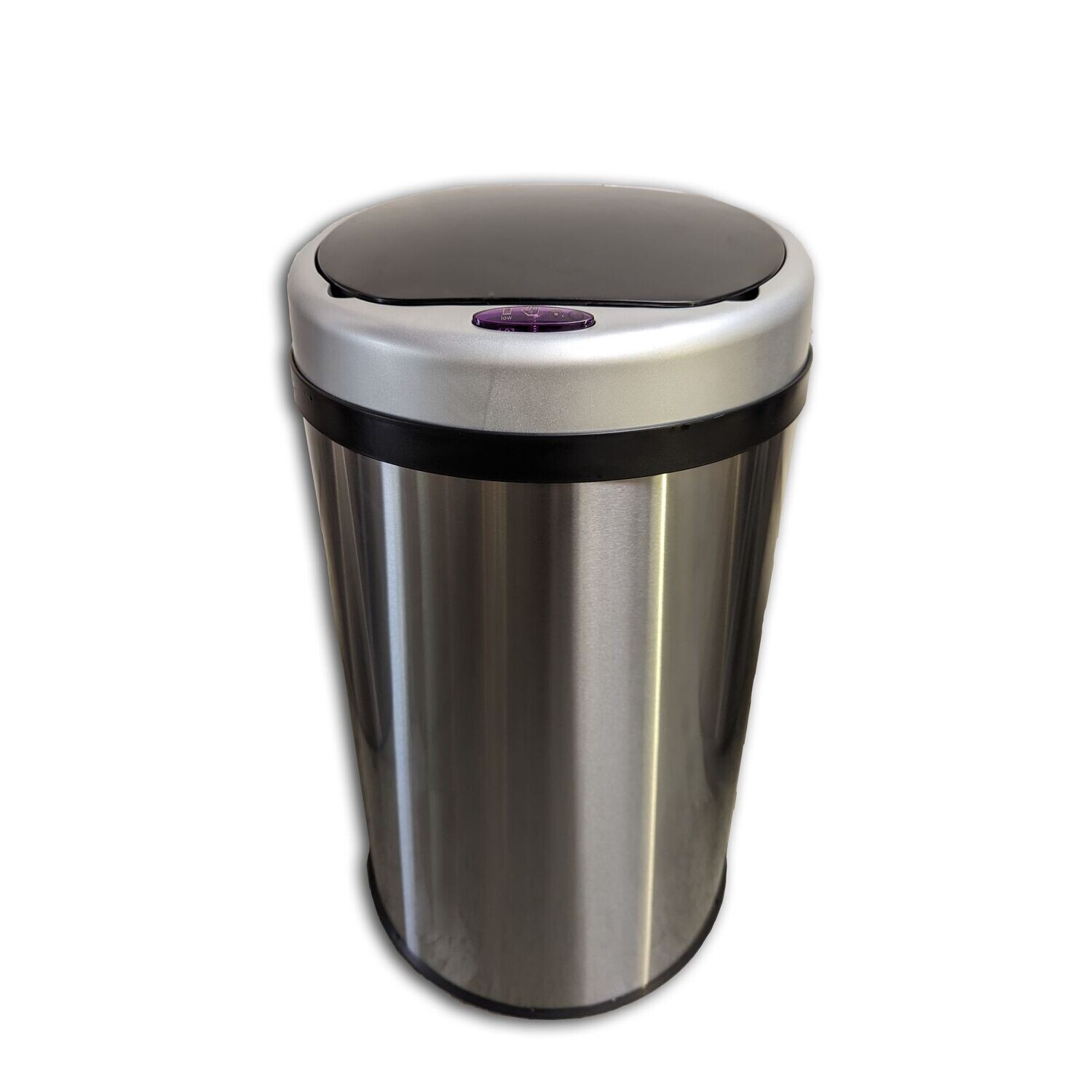 Sensor-Abfalleimer, 30 L, Mülleimer aus Edelstahl, moderner Papierkorb, Hygiene, sauber Sensor-Abfalleimer, 30 L, Mülleimer aus Edelstahl, moderner Papierkorb, Hygiene, sauber