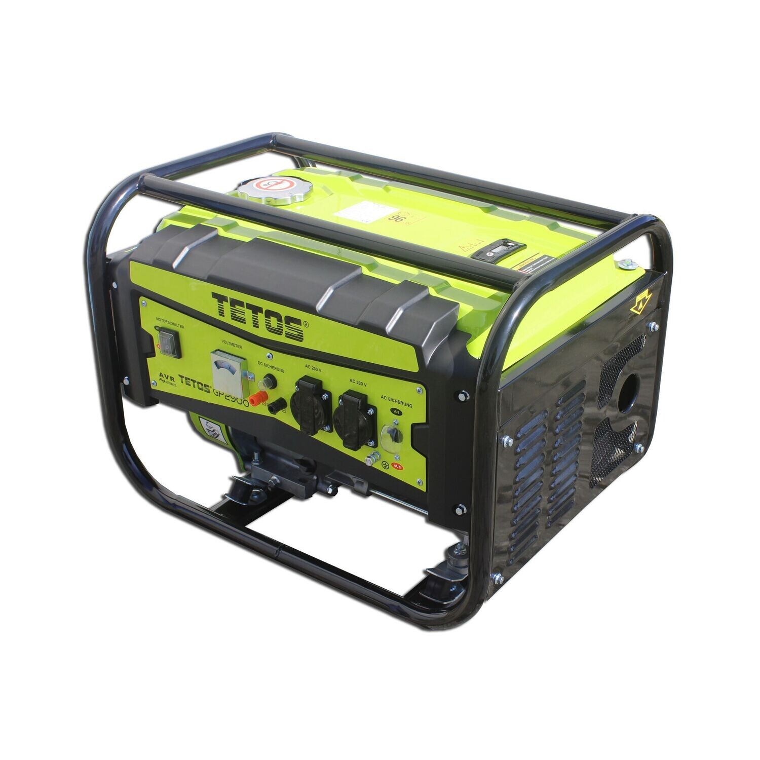 Stromerzeuger Benzin 4-Takt 2900 W 2x 230 V AVR