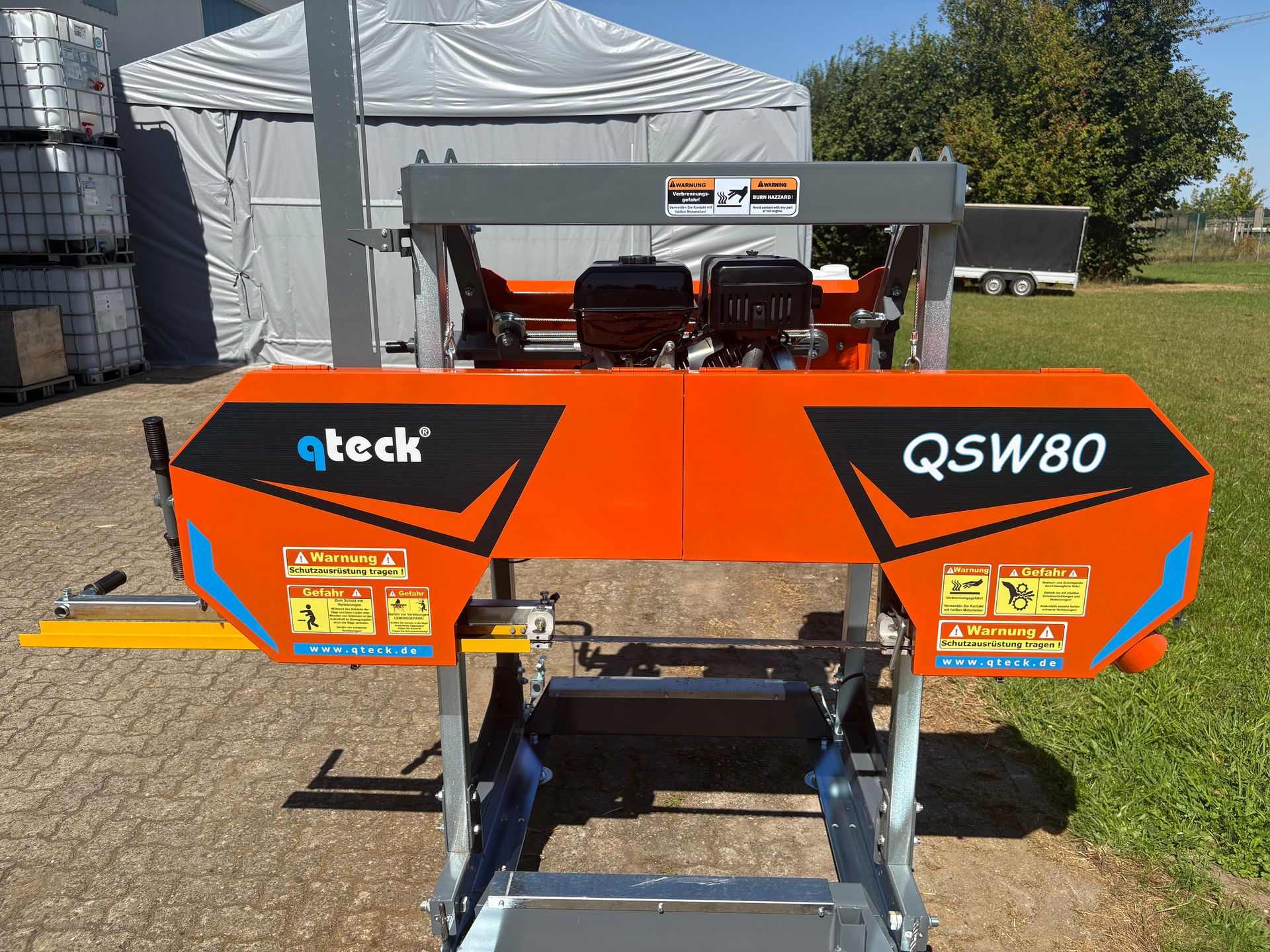​Mobiles Sägewerk QSW80