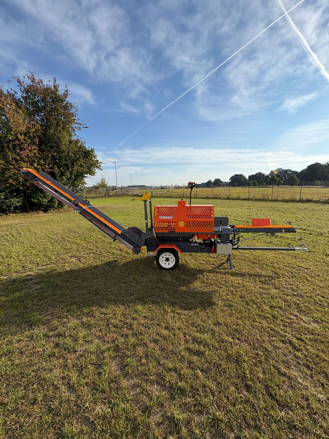 Holzspaltautomat SPQ380 Benzinmotor