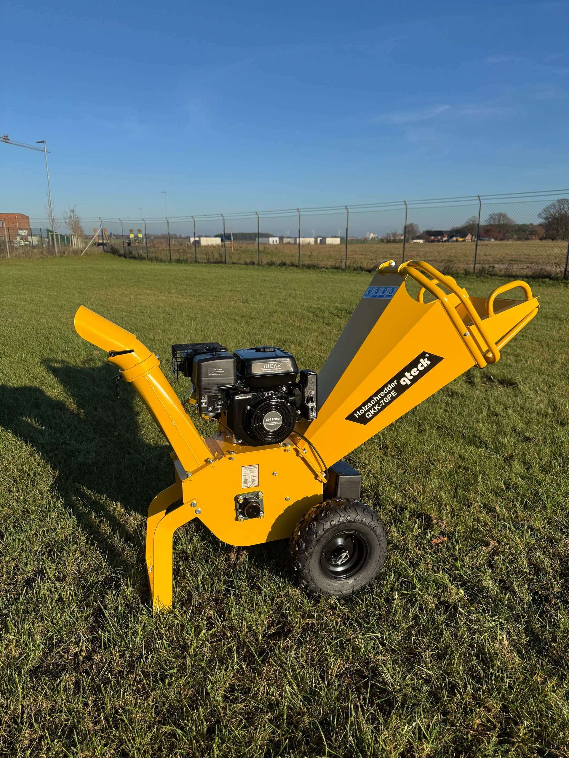 Stubbenfräse 4,6 PS Benzin Wurzelfräse