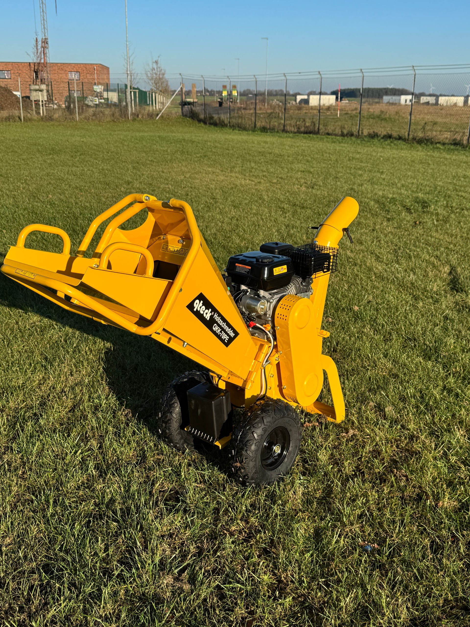 Stubbenfräse 4,6 PS Benzin Wurzelfräse