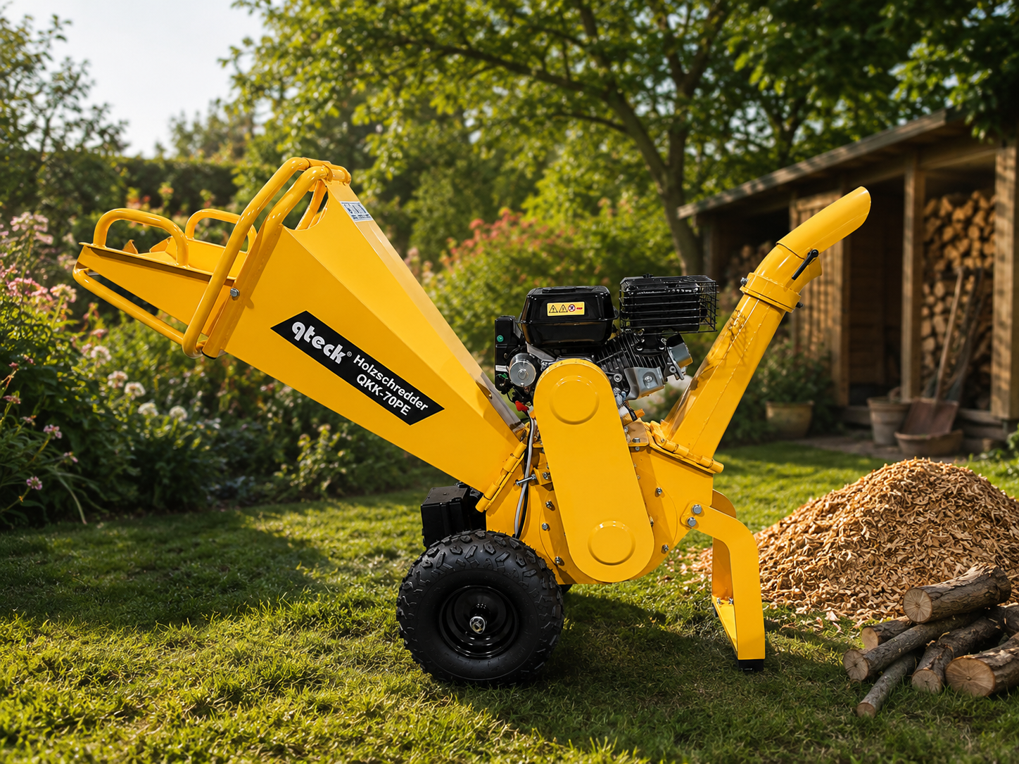 Gartenschredder / Häcksler Typ: QKK-70-PE