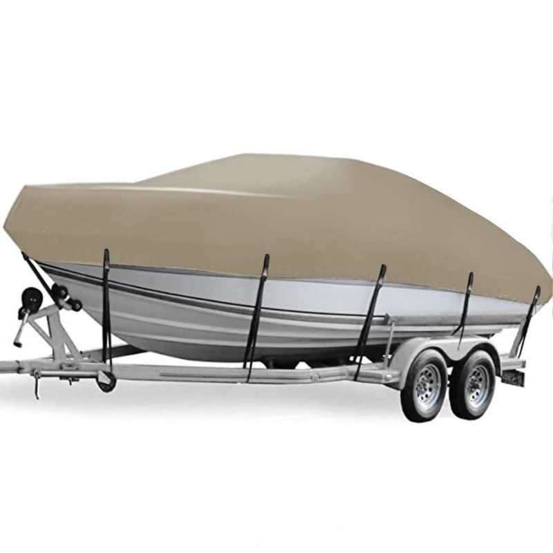 Bootsabdeckung 6,8 × 3,2 m, beige