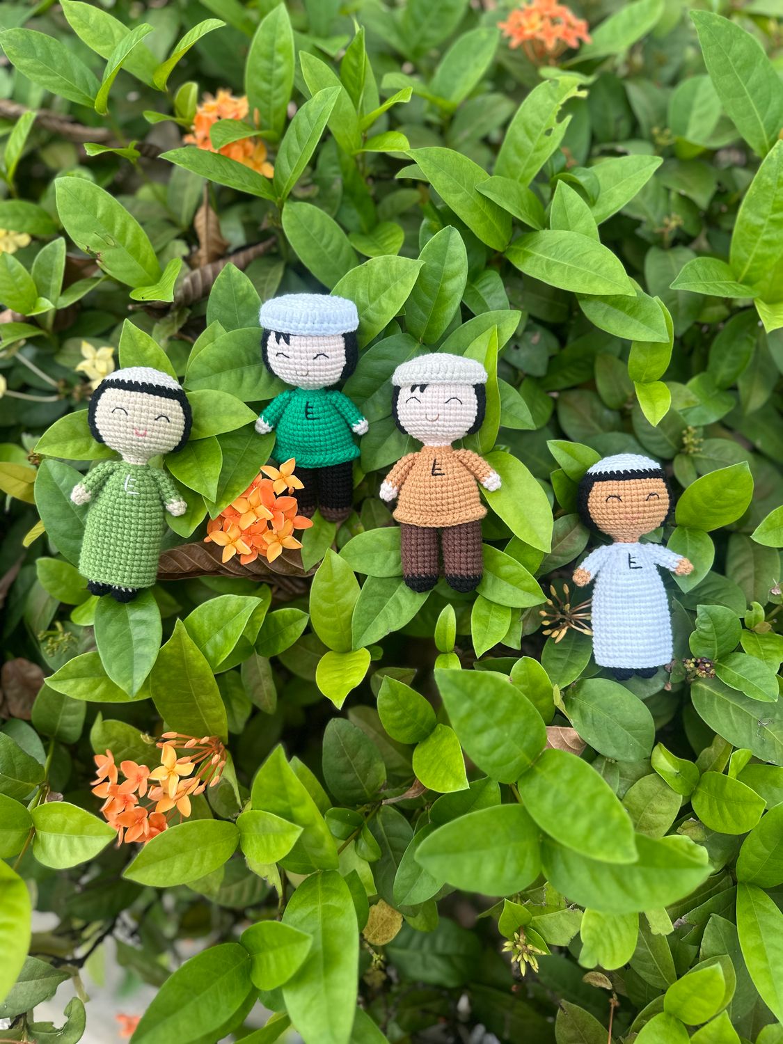 Mini Muslim Dolls (Crocheted)