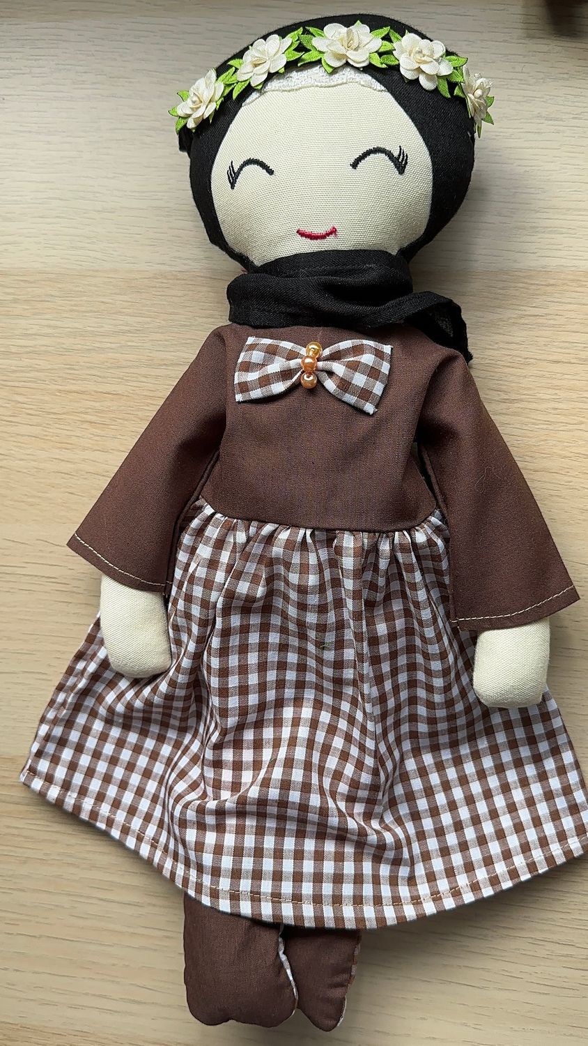 Hijabi Doll Dress - Maple