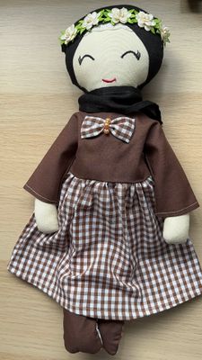 Hijabi Doll Dress - Maple