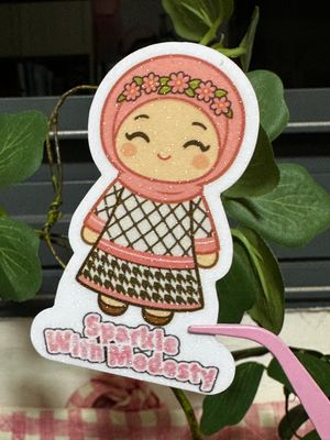 Glitter Waterproof Stickers