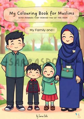 Colouring Book Vol. 2 - My Family and I (A5 size)