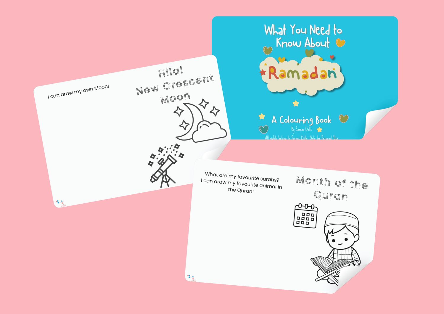 Ramadan Colouring Pages