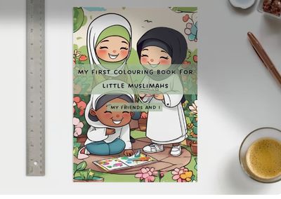 My First Colouring Book for Little Muslimahs (A5 size)