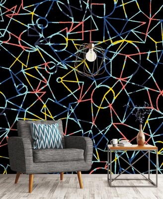 Geometric Dance Wallpaper