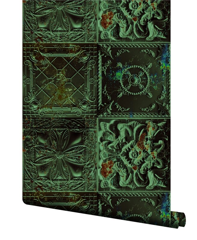 Antiquity custom wallpaper roll.