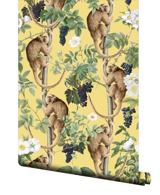 Monkeys on the Move Wallpaper