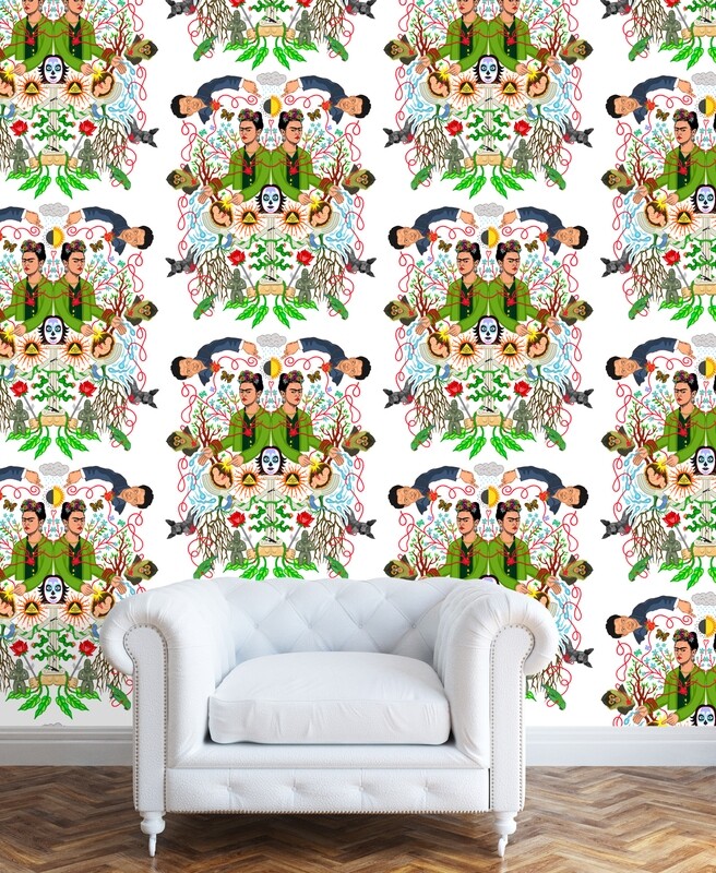 Frida Kahlo Inspired Wallpaper